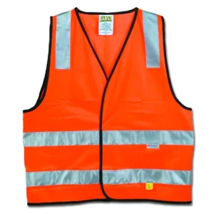 Maxisafe Hi-Vis Orange Day/Night Safety Vest X-Large SVF604-XL