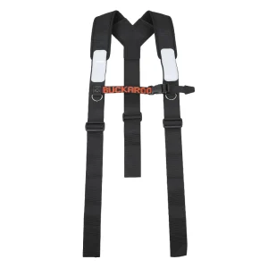 Buckaroo Padded Shoulder Braces Black TMHB