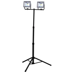UR200FL20WS Twin LED Flood Light 2x20W on Stand Ultracharge