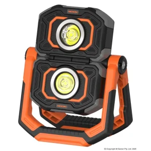 WL102 Dual-Beam Rechargeable Work Lamp 2000lm Nicron