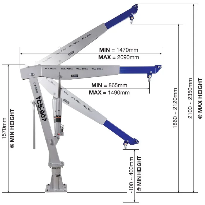 A354 Swivel Crane - Truck or Ute - Image 2