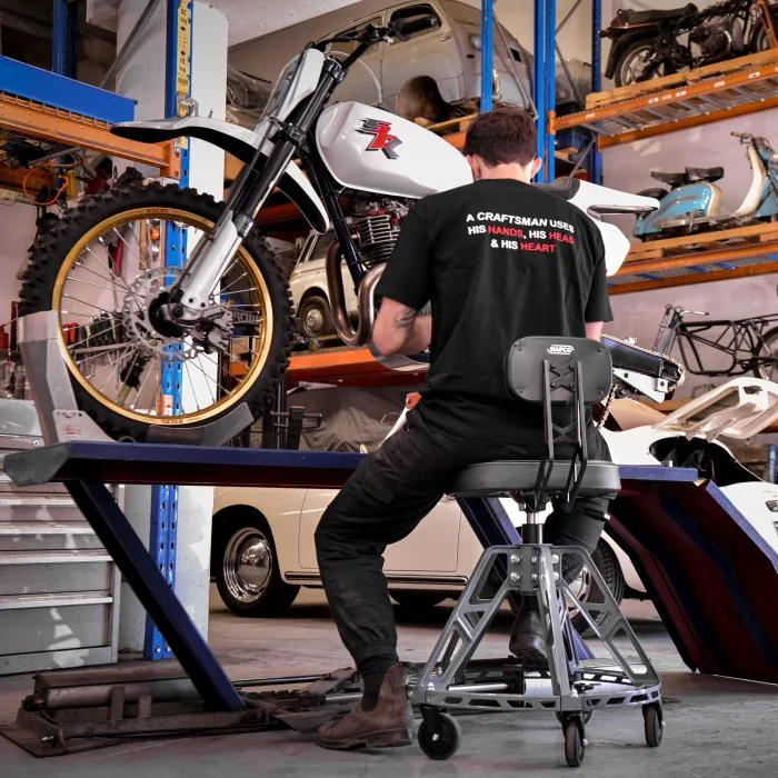 A3616 Hyper Elevated Workshop Stool - Image 5