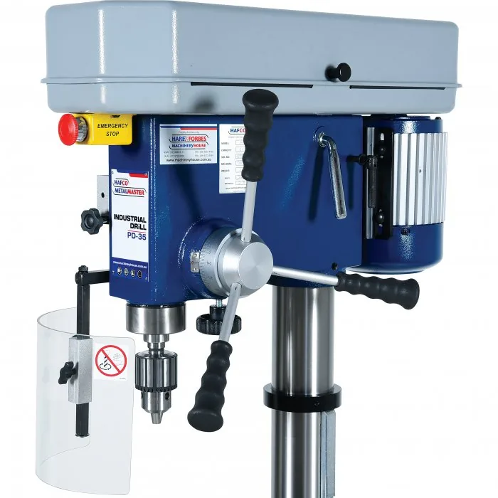 D161 Industrial Pedestal Drill - Belt Dr - Image 3