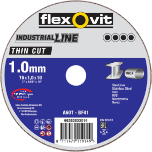 Flexovit 76mm Cut-Off Wheel 66252833014 Geelong