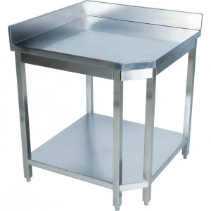 F305 Stainless Steel Corner Work Bench