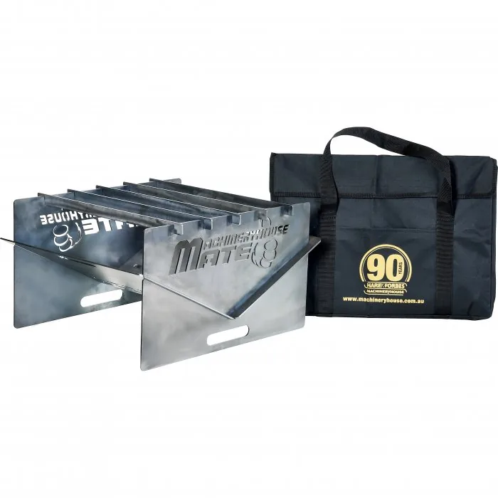 F400 Portable Steel Fire Pit & Grill