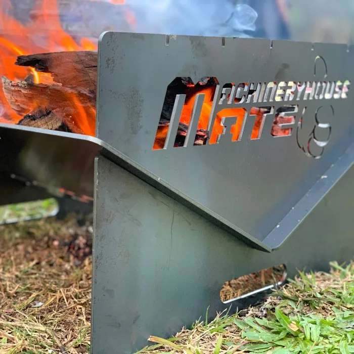 F400 Portable Steel Fire Pit & Grill - Image 3