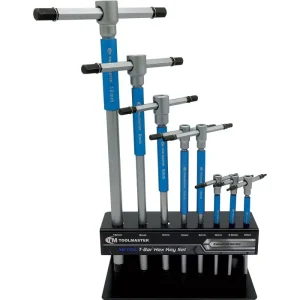 H820 Metric Hex Key Set with T-Bar Handl