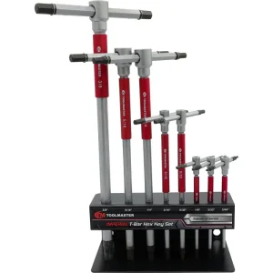 H821 Imperial Hex Key Set with T-Bar Han