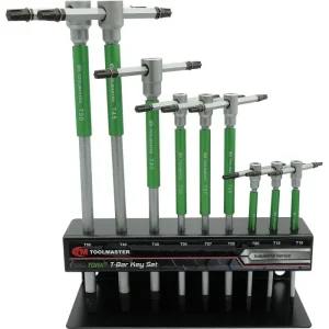 H822 Torx® Key Set with T-Bar Handle