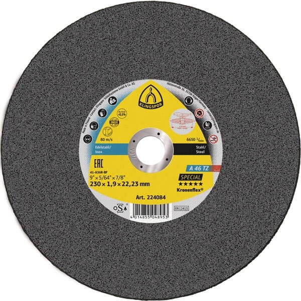 Klingspor 230mm Cut-Off Wheel 224084 Geelong