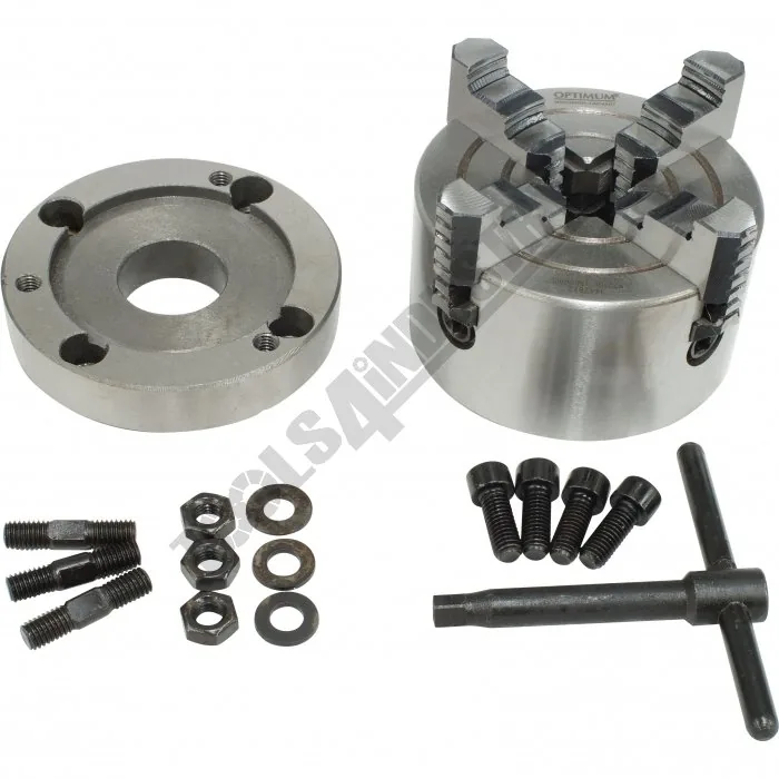 L6875 4 Jaw Independent Lathe Chuck - Image 3