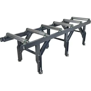 L837 Roller Conveyor with Adjustable Sta