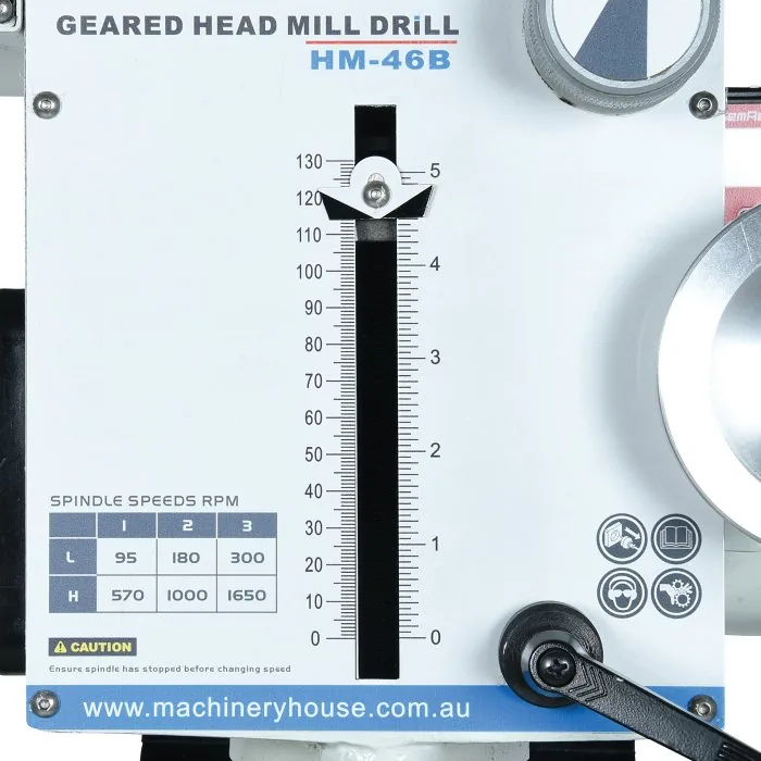 M138D Mill Drill - Geared & Tilting Head - Image 14