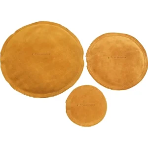 S210 Round Leather Bags - Sand Filled