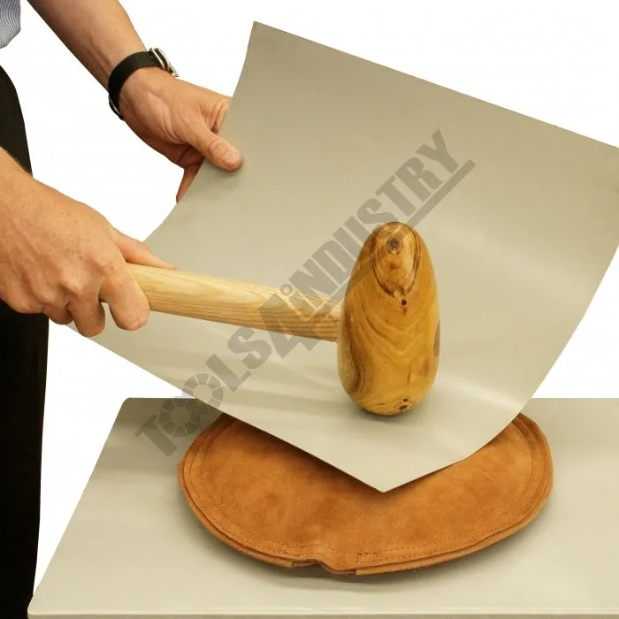 S210 Round Leather Bags - Sand Filled - Image 2
