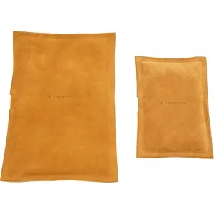 S212 Rectangle Leather Bags - Sand