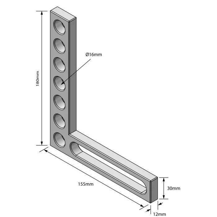 W07855 L Bracket - Image 2