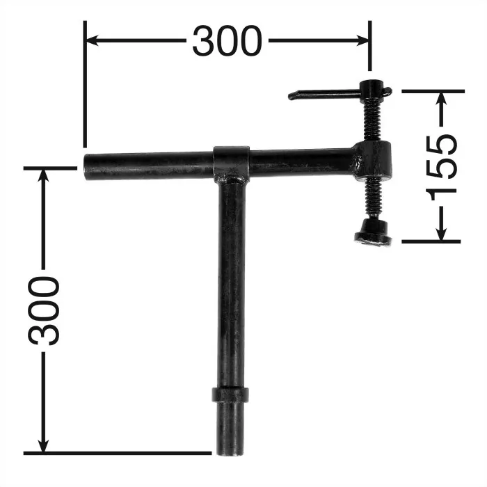 W08301 180 Degree Welding Table Clamp - Image 2