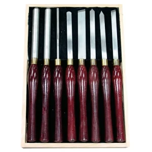 W301 HSS Wood Turning Tools - 8 Piece Se