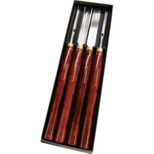 W3039 HSS Wood Turning Tools - 4 Piece S