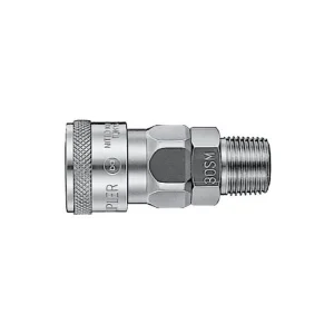 Nitto Hi-Cupla Air Coupling Socket 1/4" Male Thread 20SM