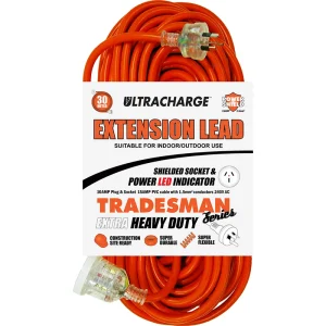 Ultracharge Extra Heavy Duty Extension Lead 10A 30m UR240/30T